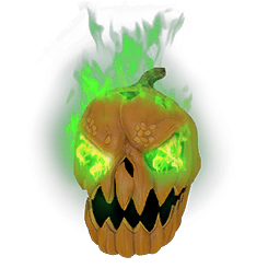 Flaming Pumpkin